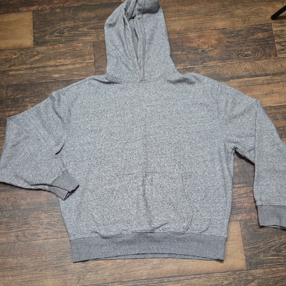 Old Navy Heather Gray Men's Hoodie Sweater